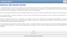 Tablet Screenshot of dansadaina.com